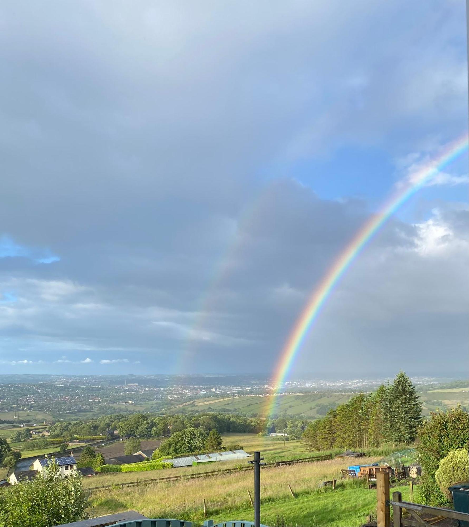 Mountain View Apartment Queensbury Bagian luar foto